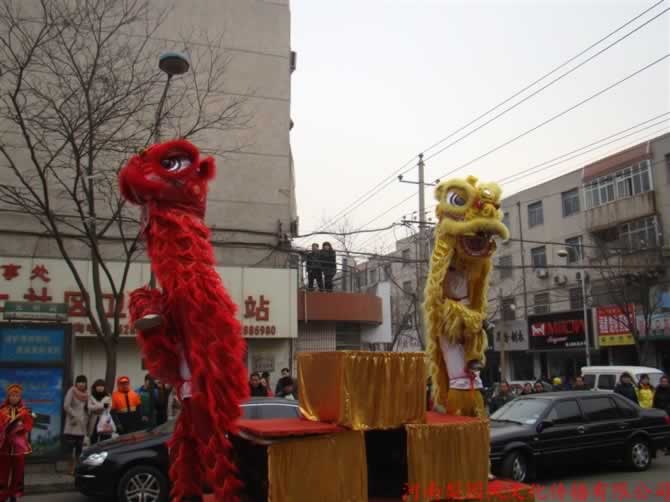 开业庆典郑州传统舞狮